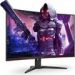 Obrázok pre výrobcu AOC CQ32G2SE/BK 31.5"W VA LED 2560x1440 80 000 000:1 1ms 250cd DP HDMI 165Hz