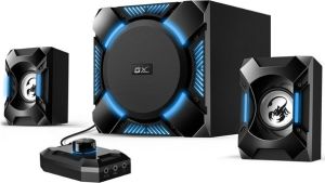 Obrázok pre výrobcu Genius reproduktory GX GAMING SW-G2.1 1200, 2.1, 36W, čierne, ovládanie hlasitosti