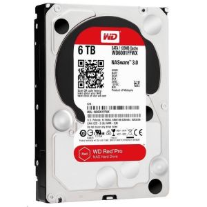 Obrázok pre výrobcu HDD 6TB WD6003FFBX Red Pro 256MB SATAIII NAS 5RZ