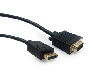 Obrázok pre výrobcu Gembird cable Displayport (M) - > VGA (M) 5m
