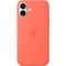Obrázok pre výrobcu iPhone 16 Plus Silicone Case with MS - Tangerine