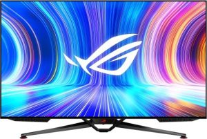 Obrázok pre výrobcu ASUS LCD 47.5" PG48UQ 3840x2160 ROG Swift OLED GAMING 4K, OLED, 450cs, 138Hz, 0.1ms, repro 10W, HDMI DP USB vesa 30x30