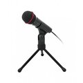 Obrázok pre výrobcu Stolní mikrofon C-TECH MIC-01, 3,5" stereo jack, 2.5m