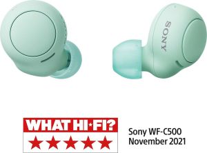 Obrázok pre výrobcu Sony True Wireless WF-C500, zelená