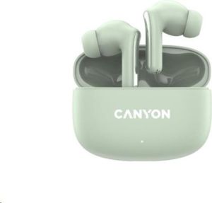 Obrázok pre výrobcu Canyon TWS-9, OnGo 9, True Wireless Stereo BT 4.4 slúchadlá do uší, 6 + 24h výdrž, nabíjacia stanica v kazete, zelené