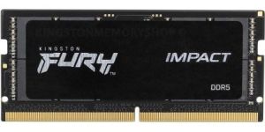 Obrázok pre výrobcu Kingston FURY Impact SO-DIMM DDR5/16GB/ 6000MHz/CL38/1x16GB/Black