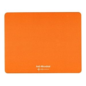 Obrázok pre výrobcu Podložka pod myš, Polyprolylén, oranžová, 24x19cm, 0.4mm, Logo, antimikrobiál.