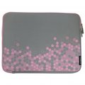 Obrázok pre výrobcu Obal na notebook 12,1" Graphic, šedo-ružový z neoprénu, Logo