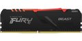 Obrázok pre výrobcu Kingston FURY Beast DDR4/ 8GB/3600MHz/CL17/ 1x8GB/RGB/Black