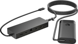 Obrázok pre výrobcu HP Univ. USB-C Hub and Laptop Charger Combo-EURO