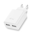 Obrázok pre výrobcu i-tec USB Power Charger 2 Port 2.4A White