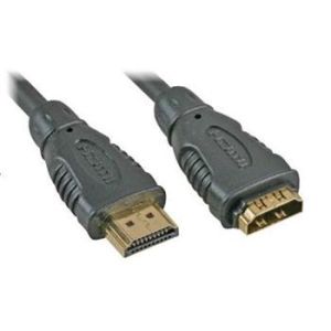 Obrázok pre výrobcu PremiumCord prodlužovací kabel HDMI, M/F, 1m