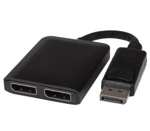 Obrázok pre výrobcu PremiumCord adaptér DisplayPort - 2x DisplayPort, rozšíření + zrcadlení obrazu, 4K*2K@30Hz