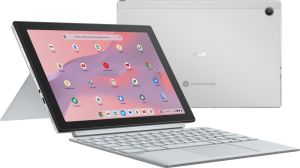 Obrázok pre výrobcu ASUS Chromebook CM3 CM3001DM2A /MTK-520/10,5"/WUXGA/T/8GB/128GB eMMC/Mali-G52/Chrome/Silver