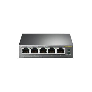 Obrázok pre výrobcu TP-Link TL-SG1005P - Stolní switch s 5 gigabitovými porty, 4 porty mají PoE