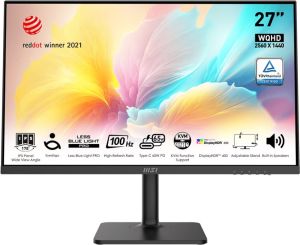 Obrázok pre výrobcu MSI Modern MD272QXP 27"/IPS/QHD/ 100Hz/1ms/Black/3R