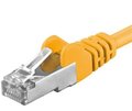 Obrázok pre výrobcu Premiumcord Patch kabel CAT6a S-FTP, RJ45-RJ45, AWG 26/7 0,25m žlutá