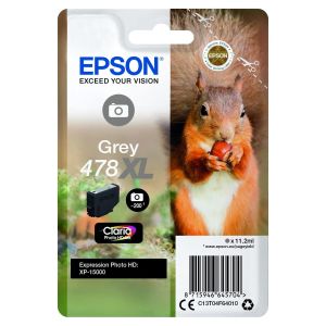 Obrázok pre výrobcu Epson Singlepack Grey 478XL Claria Photo HD Ink