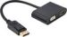 Obrázok pre výrobcu GEMBIRD DisplayPort male to HDMI female + VGA female adapter cable black