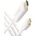 Obrázok pre výrobcu AXAGON RVD-HI20C2, DisplayPort -> HDMI 2.0b redukce / kabel 1.8m, 4K/60Hz