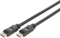 Obrázok pre výrobcu Cable DisplayPort 4K 60Hz UHD Type DP/DP M/M with amplifier interlock, black 10m