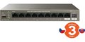 Obrázok pre výrobcu Tenda TEG1110PF-8-102W PoE AT switch 8xPoE 802.3af/at + Uplink RJ45 + SFP port, 92W, PoE+, fanless