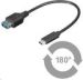 Obrázok pre výrobcu PremiumCord Adaptér USB-C (M) - USB 3.0 A (F), 0,2 m