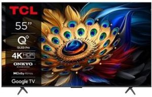 Obrázok pre výrobcu TCL 55C655 SMART TV 55" QLED/4K UHD/Direct LED/3xHDMI/USB/LAN/GoogleTV