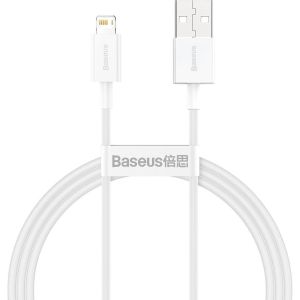 Obrázok pre výrobcu Baseus Datový kabel Superior Series USB/Lightning 1m (2.4 A) bílá