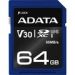 Obrázok pre výrobcu ADATA SDXC karta 64GB UHS-I U3 Class 10, Premier Pro (R: 95MB / W: 60MB)