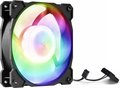 Obrázok pre výrobcu 1stCOOL Statický RGB ventilátor 12cm, 3+4pin