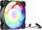Obrázok pre výrobcu 1stCOOL Statický RGB ventilátor 12cm, 3+4pin