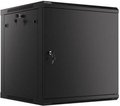 Obrázok pre výrobcu LANBERG RACK CABINET 19" WALL-MOUNT 12U/600X600 FOR SELF-ASSEMBLY WITH METAL DOOR BLACK (FLAT PACK)