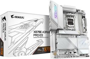 Obrázok pre výrobcu Gigabyte AORUS X870E PRO ICE, AMD X870, AM5, 4xDDR5, ATX