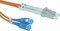 Obrázok pre výrobcu Optický duplex patch kábel 50/125, OM2, LC/SC, 1m