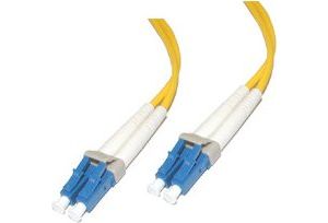 Obrázok pre výrobcu Optický duplex kabel 09/125, LC/LC, LSOH, (OS2), G657A, 1m