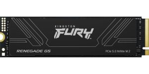 Obrázok pre výrobcu Kingston Fury Renegade G5 4TB /SSD/M.2 NVMe/ Černá/Heatsink/5R