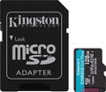 Obrázok pre výrobcu Kingston 128GB microSDHC Canvas Go! Plus 170R/100W U3 UHS-I V30 Card + SD Adapter