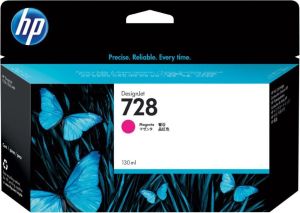 Obrázok pre výrobcu HP 728 130-ml Magenta DesignJet Ink Cartridge