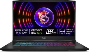 Obrázok pre výrobcu MSI Katana 17 B13VEK-1464XCZ /i5-13420H/17,3" FHD/16GB/1TB SSD/RTX 4050/DOS/Black