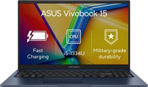Obrázok pre výrobcu ASUS Vivobook 15 X1504VA-NJ2648W /i5-1334U/15,6" FHD/16GB/1TB/Iris Xe/W11H/Blue