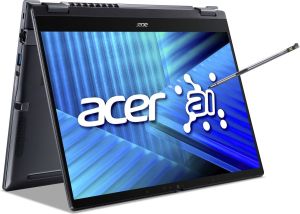 Obrázok pre výrobcu Acer TravelMate P4 Spin 14 TMP414RN-55-TCO-5574 /U5-225U/14" WUXGA/T/ 16GB/512GB/Intel int/W11P/Blue