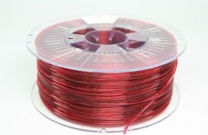 Obrázok pre výrobcu Spectrum 3D filament, Premium PET-G, 1,75mm, 1000g, 80050, transparent red