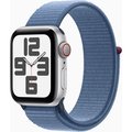 Obrázok pre výrobcu Apple Watch SE Cell/44mm/Silver/Sport Band/Winter Blue