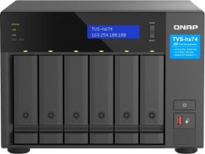 Obrázok pre výrobcu QNAP TVS-h674-i5-32G (6core 4,4GHz, ZFS, 32GB RAM, 6x SATA, 2x M.2 NVMe, 2x PCIe, 2x 2,5GbE, HDMI)