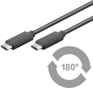 Obrázok pre výrobcu PremiumCord USB-C/male - USB-C/male, černý, 0,5m