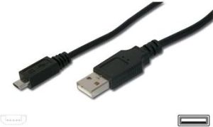 Obrázok pre výrobcu PremiumCord Kabel micro USB 2.0, A-B 20cm, černá