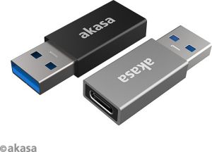 Obrázok pre výrobcu AKASA - USB 3.1 Gen 2 Type-C (F) na Type-A (M) 2 ks