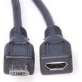 Obrázok pre výrobcu PremiumCord Kabel prodlužovací micro USB 2.0 male-female, černý 3m