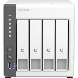 Obrázok pre výrobcu QNAP TS-433-4G (ARM 4core 2,0GHz, 4GB RAM, 4x SATA, 1x GbE, 1x 2,5GbE, 2x USB 2.0, 1x USB 3.2)